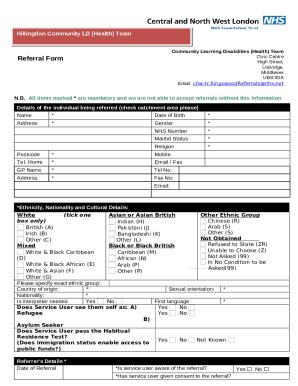 Learning Disability nurse referral - Procedures Online Doc Template ...