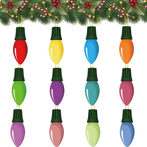 christmas light bulbs clip art #5866035 | Clipart Library
