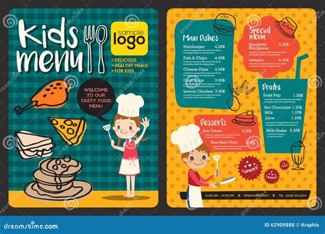 Restaurant Menu Clipart