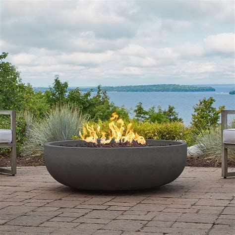 Carson 48" Natural Gas Fire Bowl - Real Flame®