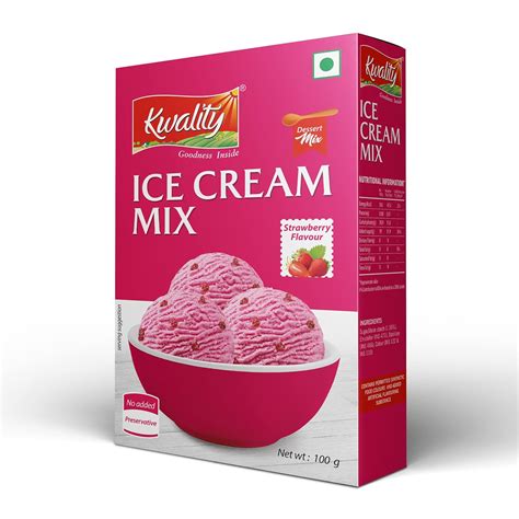 KWALITY Strawberry Ice Cream Mix - Quick, Easy, and Delicious Summer's ...