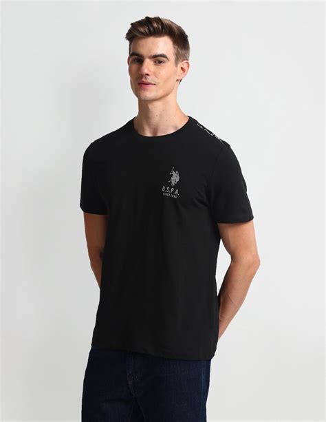 Crew Neck Muscle Fit T-Shirt – U.S. Polo Assn. India