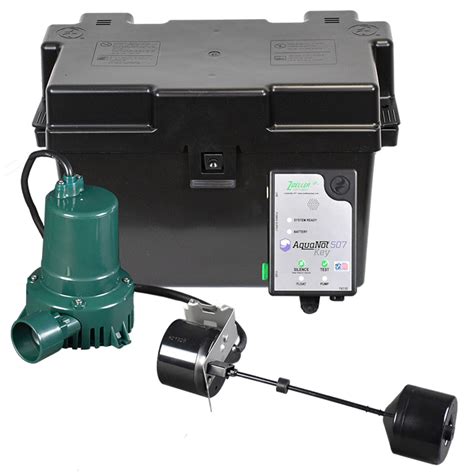 Zoeller 507-0005 Basement Sentry 12 Volt DC Backup Sump Pump - Model 507