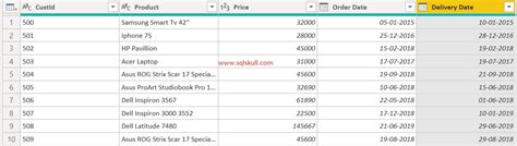 Power Query Date Functions 的图像结果