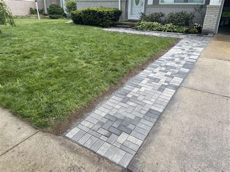 Brick Paver Walkway Installation - All Brick Design