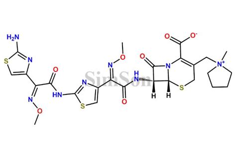 Cefepime EP Impurity B | CAS No- 2923899-40-3 | Simson Pharma Limited