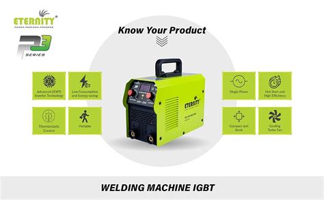 Eternity ARC Welding Machine 220A (IGBT) | Compact Inverter Welding ...