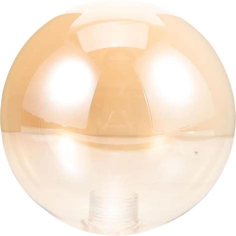 DOITOOL Round Sphere Glass Globes for Light Fixtures Replacement, G9 ...