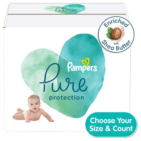 Pampers Pure Diapers Size 2, 120 Count (Select for More Options ...