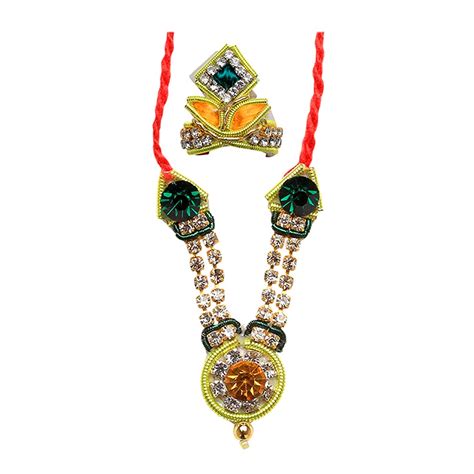 Aditri Creations Mala Mukut Set For Laddu Gopal Devi Maa | Desertcart INDIA