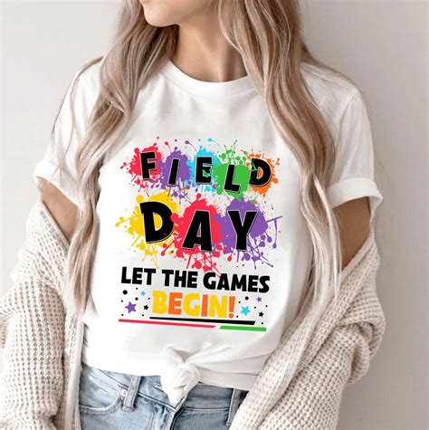 Field Day Let the Games Begin Shirt, Happy Field Day Shirt, School Game ...