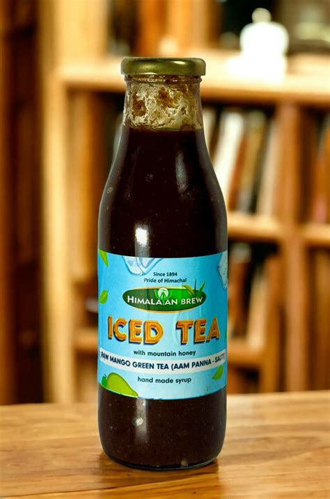 Himalayan Brew Raw Mango Green Tea ( AAM PANNA ) with Pure Mountain Ho