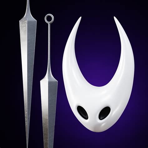 🪡 ULTIMATE SILKSONG HORNET COSPLAY PACK mask and needle sword life size ...