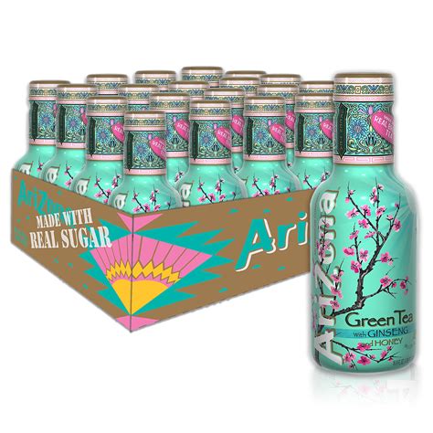 Refreshing Arizona Green Tea - 20 Pack of 16.9 Fl Oz Bottles: Quench ...
