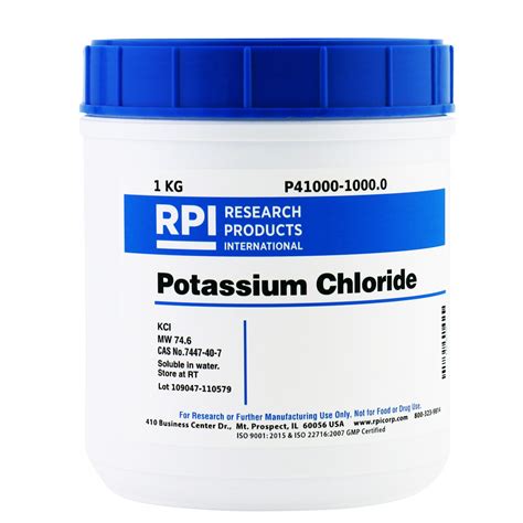 P41000-1000.0 - Potassium Chloride, 1 Kilogram