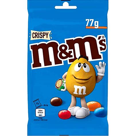M&Ms Crispy 16x77g=1232g