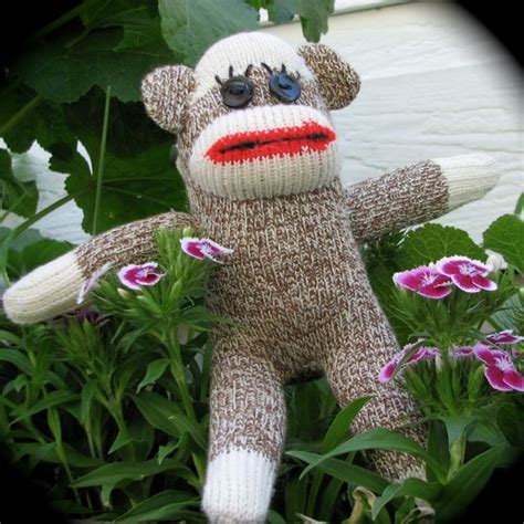 Little Chunky Sock Monkey Kit - NEW SIZE - Etsy