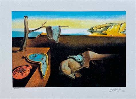 The Persistence Of Memory Salvador Dali