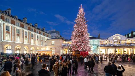 Christmas Celebrations in Covent Garden 2025, Covent Garden, London, 12 ...