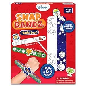 Buy Skillmatics Craft Activity - Snap Bandz, Rakhi Love, DIY Art ...