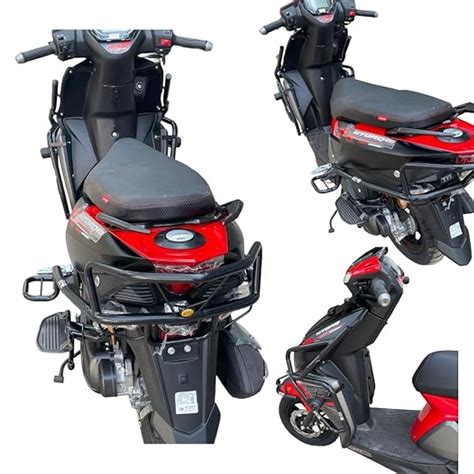 KONAYA NTORQ 125 Crash Guard with FIX FOOTREST and Frame Slider ...