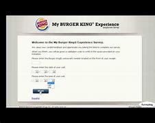Burger king survey
