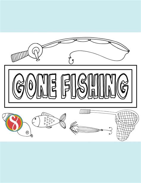 Coloring Pages Fishing
