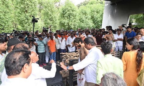 ఇక సెలవు..జూబ్లీహిల్స్ ఎమ్మెల్యే మాగంటి అంత్యక్రియలు పూర్తి ...