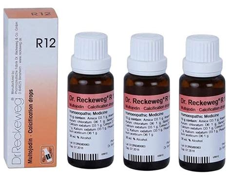 Buy Dr. Reckeweg R 12 Calcification Drop - 22 ml (Pack of 3) Online at ...