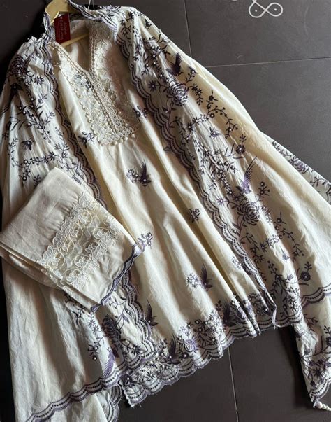 Pure cotton stitched shirt with a combination of hand and machine ...