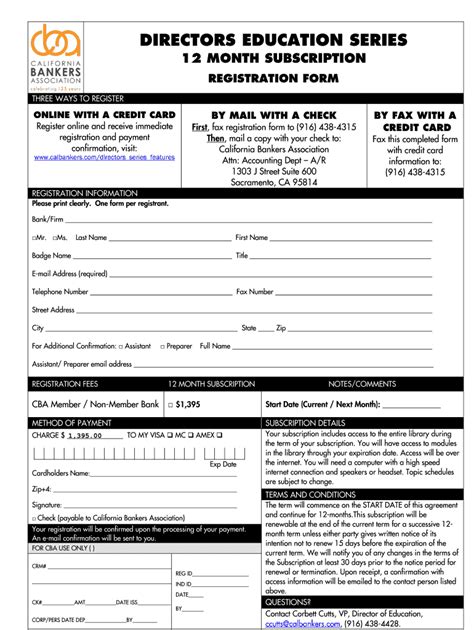 Fillable Online DIRECTORS EDUCATION SERIES Fax Email Print - pdfFiller