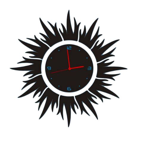Buy Amit Art Plain Acrylic Fiber Wall Clock, AM21 (Size: 24 x 24 inch ...