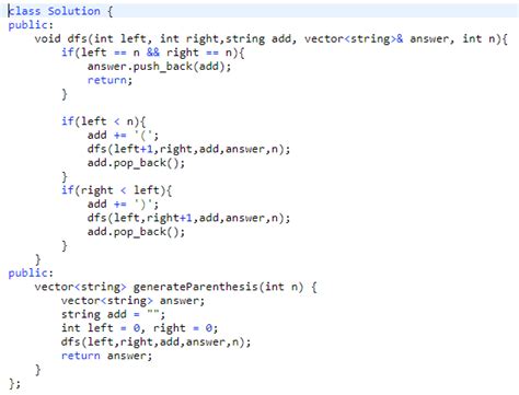 Image result for Generate Parentheses Dynamic Programming