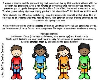 Image result for Behaviour Modification Cards