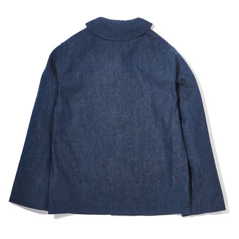 U.S. NAVY DENIM DUNGAREE JUMPER – The Real McCoy's