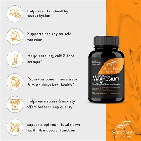 Buy Magnesium Triple Complex Capsules | Sandhus – Sandhus Nutrition