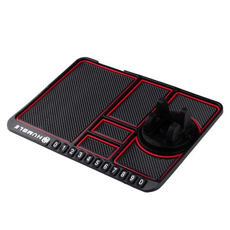 HUMBLE Rubber Car Dashboard Phone Mat with 360 Degrees Rotating Phone ...