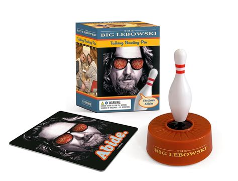 Buy The Big Lebowski Talking Bowling Pin: The Dude Abides (Rp Minis ...