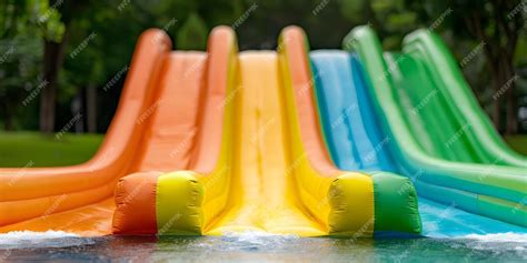 Image result for Inflatable Water Slide Fun