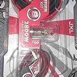 JXL 808 Amplifier Wiring Kit for Amps and Bass Tube 2800 W MAX Power 8 ...