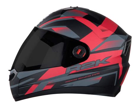 Steelbird SBA-1 R2K ISI Certified Full Face Graphic Helmet in Matt ...