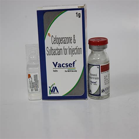 VACSEF-1gm Injection Iva Healthcare Pvt. Ltd.