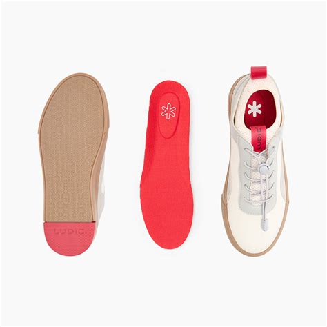 Enhanced Canvas Pro – Malted White Sock-Fit Sneaker – Ludic