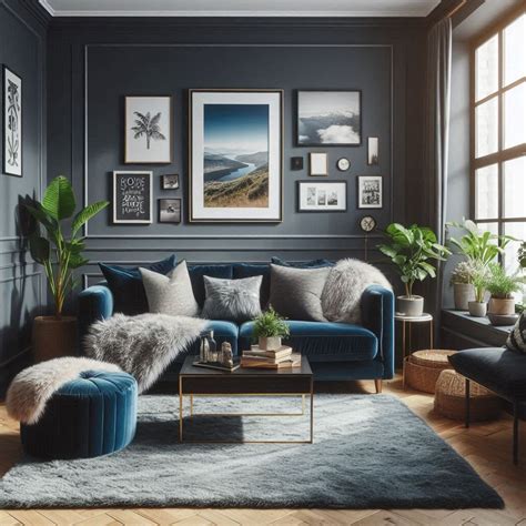 15 Blue and Brown Living Room Ideas for a Warm Look