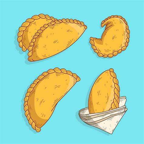 South american empanadas Vectors - Download Free High-Quality Vectors ...