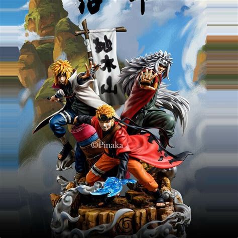 PINAKA Naruto Minato Jiraiya 41 Cms Action Figure PVC Anime Figure ...