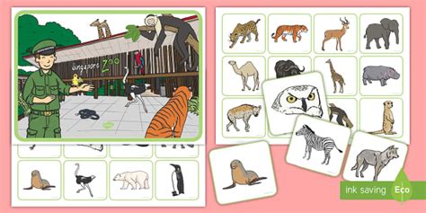 Zoo Memory Game