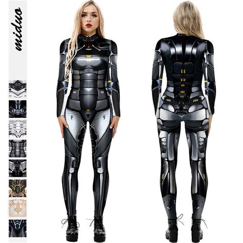 Machine Armor 3D Printed Jumpsuit Bodysuit Cosplay | Ubuy India