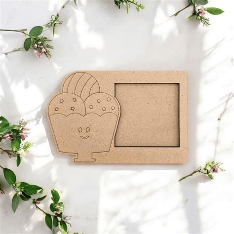 Ice Cream Photo Frame – Mdf Bazaar
