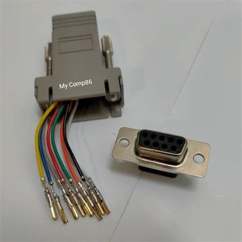 Jual CONVERTER DB9 FEMALE TO LAN RJ45 - Jakarta Barat - my comp86 ...